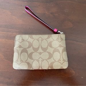 Coach wristlet